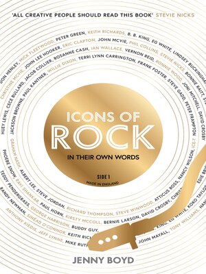 cover image of Icons of Rock--In Their Own Words